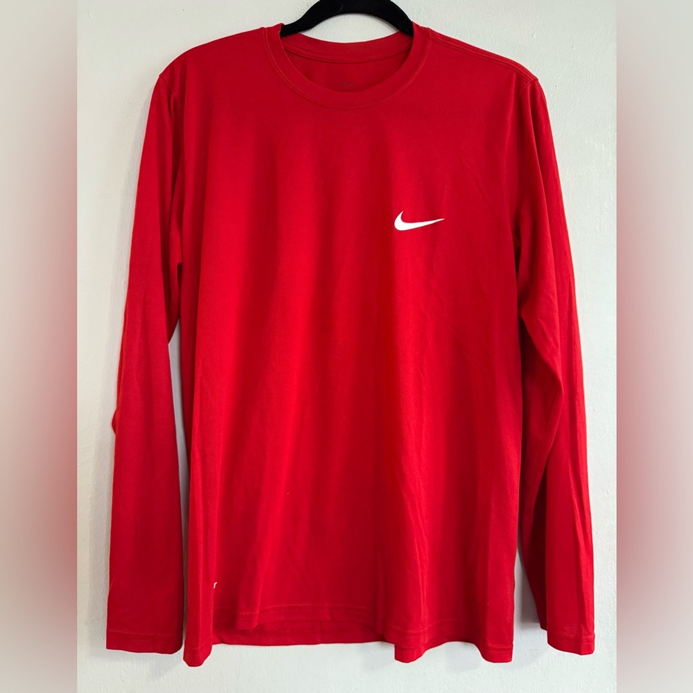 Nike Red Tee with Logo (M)